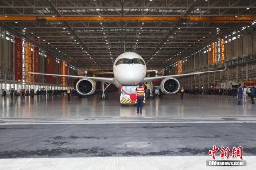 資料圖：國產(chǎn)大飛機(jī)C919。張亨偉 攝